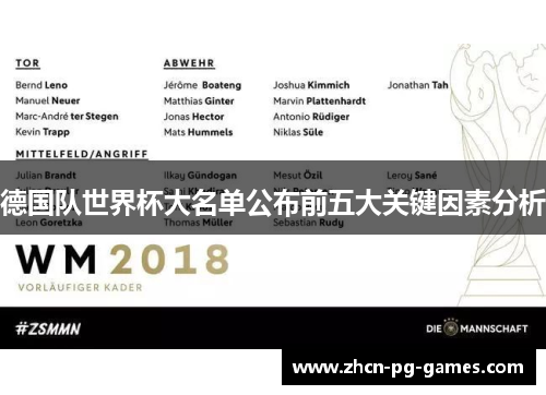 德国队世界杯大名单公布前五大关键因素分析