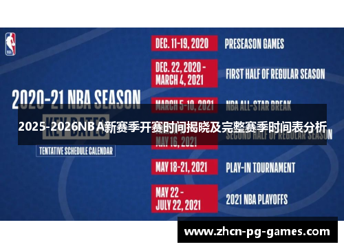 2025-2026NBA新赛季开赛时间揭晓及完整赛季时间表分析